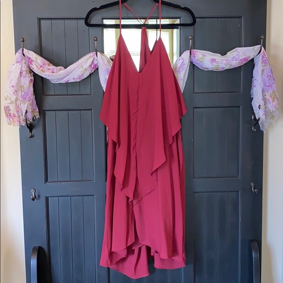 Charlotte Russe Dresses & Skirts - Maroon Charlotte Russe Tank Dress